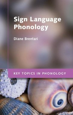 Sign Language Phonology (eBook, ePUB) - Brentari, Diane