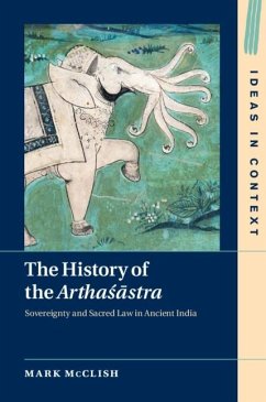 History of the Arthasastra (eBook, ePUB) - McClish, Mark