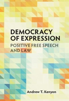 Democracy of Expression (eBook, ePUB) - Kenyon, Andrew T.