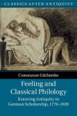 Feeling and Classical Philology (eBook, ePUB)