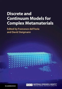 Cover Discrete and Continuum Models for Complex Metamaterials (eBook, ePUB)