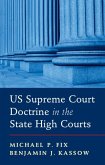 US Supreme Court Doctrine in the State High Courts (eBook, ePUB)