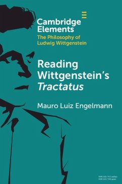 Reading Wittgenstein's Tractatus (eBook, ePUB) - Engelmann, Mauro Luiz