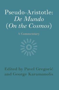 Cover Pseudo-Aristotle: De Mundo (On the Cosmos) (eBook, ePUB)