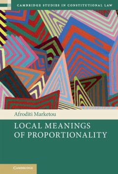 Local Meanings of Proportionality (eBook, ePUB) - Marketou, Afroditi