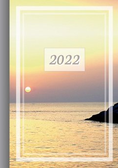 2022 Sarah Ela Joyne Kalender - Wochenplaner - Terminplaner - Design: Stille am Meer