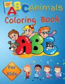 ABC Animals Coloring Book For Kids