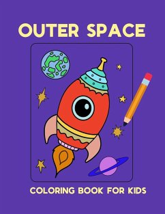 Outer space coloring book for kids - Bana¿, Dagna