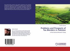 Problems and Prospects of Tea Blenders in Pakistan - Ahmed, Rukhsar