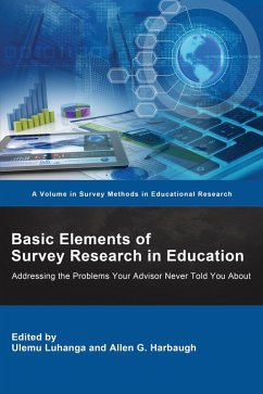 Basic Elements of Survey Research in Education (eBook, PDF)
