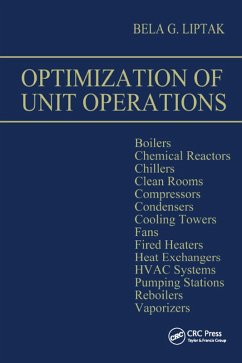 Optimization of Unit Operations (eBook, PDF) - Liptak, Bela G.