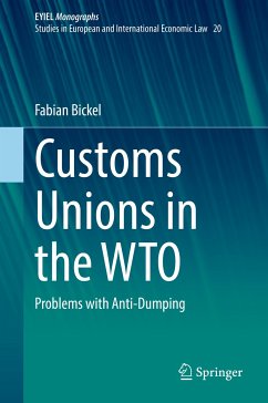 Customs Unions in the WTO (eBook, PDF) - Bickel, Fabian