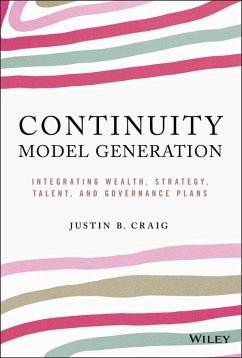 Continuity Model Generation (eBook, PDF) - Craig, Justin B.