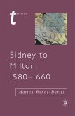Sidney to Milton, 1580-1660 (eBook, ePUB) Sidney to Milton, 1580-1660 (eBook, ePUB)