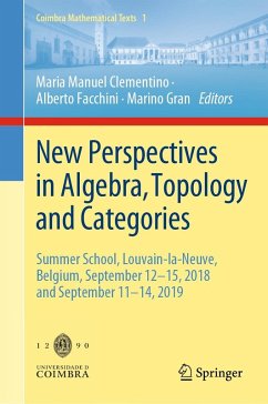 Cover New Perspectives in Algebra, Topology and Categories (eBook, PDF)