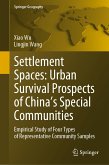 Settlement Spaces: Urban Survival Prospects of China’s Special Communities (eBook, PDF)