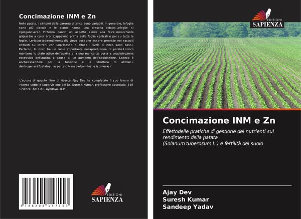 Concimazione INM e Zn Concimazione INM e Zn