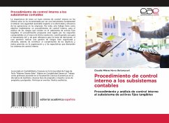 Procedimiento de control interno a los subsistemas contables - Novo Betancourt, Claudia Milena