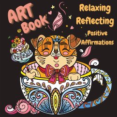 Zen Book - Art Supplies for Relaxing, Reflecting, Writing Positive Affirmations - Book, Creativedesign