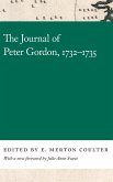 The Journal of Peter Gordon, 1732-1735