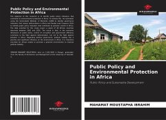 Public Policy and Environmental Protection in Africa - Ibrahim, Mahamat Moustapha