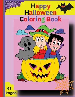 Happy Halloween Coloring Book for Toddlers - Stela