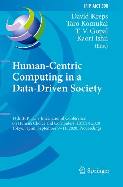 Human-Centric Computing in a Data-Driven Society