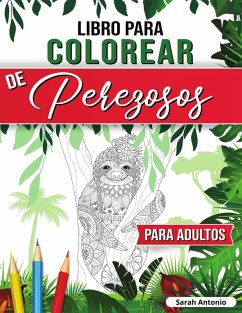 Cover Libro para Colorear de Perezosos para Adultos