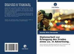 Diplomarbeit zur Erlangung des Grades eines Lic. in Advertising. - Nina Hernando, Amelia