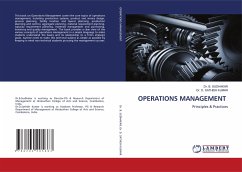 OPERATIONS MANAGEMENT - SUDHAKAR, Dr. B.;SATHISH KUMAR, Dr. D.