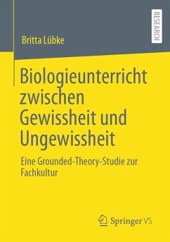 Cover Biologieunterricht zwischen Gewissheit und Ungewissheit