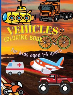 Vehicles Coloring Book - Ella, Fondant