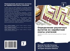 Opredelenie razlichnyh wychetow iz zarabotnoj platy uchitelej - Botobi Bolundu, Franck;Lomboto Bosunga, Modeste;Bondoki Vinene, Zacharie