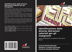 Identificazione delle diverse detrazioni salariali per gli insegnanti - Botobi Bolundu, Franck;Lomboto Bosunga, Modeste;Bondoki Winene, Zacharie