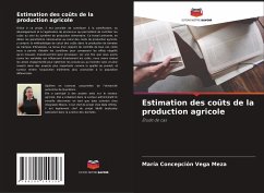 Estimation des coûts de la production agricole - Vega Meza, María Concepción