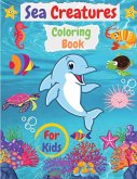 Sea Creatures Coloring Book For Kids
