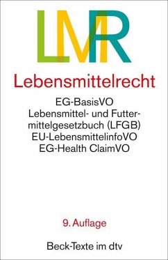 Cover Lebensmittelrecht