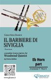 French Horn in Eb part "Il Barbiere di Siviglia" for woodwind quintet (eBook, ePUB)