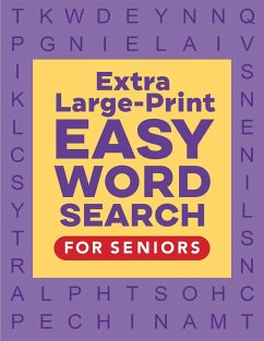Extra Large-Print Easy Word Search for Seniors - Rockridge Press
