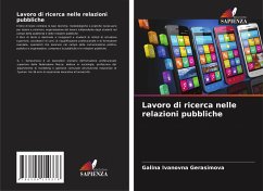 Lavoro di ricerca nelle relazioni pubbliche - Gerasimova, Galina Ivanovna