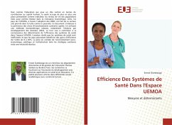 Cover Efficience Des Systèmes de Santé Dans l'Espace UEMOA