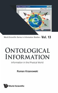 ONTOLOGICAL INFORMATION - Krzanowski, Roman (The Pontifical Univ Of John Paul Ii, Polan)