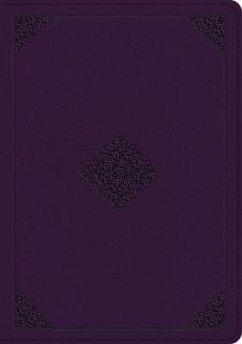 ESV Single Column Journaling Bible, Large Print (Trutone, Lavender, Ornament Design)