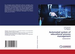 Automated system of educational process management - Razzokov, A.SH.;Matnazarov, A.R.;Matlatipov, G.R.