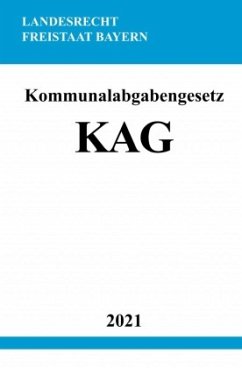 Kommunalabgabengesetz (KAG) - Studier, Ronny