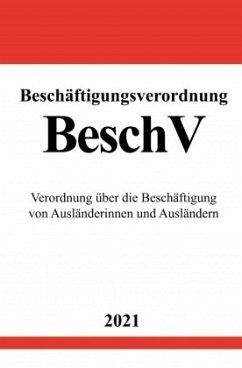 Cover Beschäftigungsverordnung (BeschV)