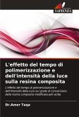 L'effetto del tempo di polimerizzazione e dell'intensità della luce sulla resina composita