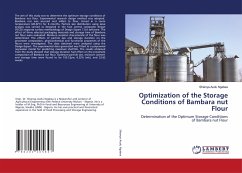 Optimization of the Storage Conditions of Bambara nut Flour - Ngabea, Shianya Audu