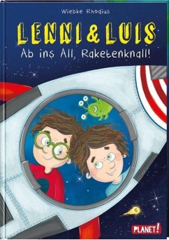 Ab ins All, Raketenknall! / Lenni & Luis Bd.3 (Mängelexemplar) - Rhodius, Wiebke