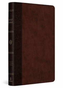 ESV Large Print Thinline Reference Bible (Trutone, Brown/Walnut, Timeless Design) - Esv Bibles